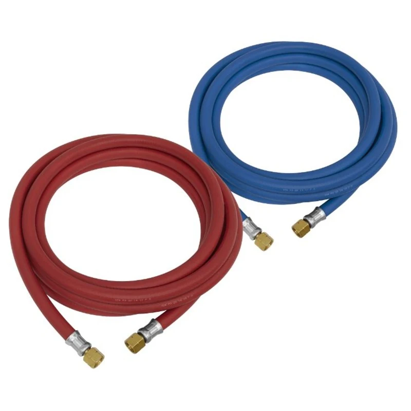 Sealey Welding Hose Set Oxyacetylene EN ISO 3821 (EN 559) 5M